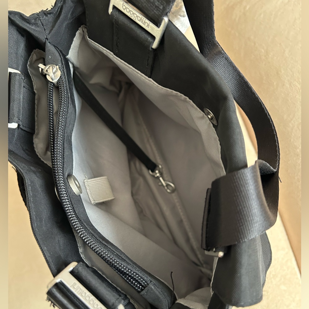 Baggallini Satchel, Tote with Multiple Compartments Turnlock, Crossbody Strap - Picture 8 of 15